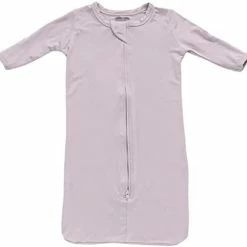 Deals 🥰 MK & CO. ORGANICS Gown - Unisex Baby Sleeper Gown Made Of Soft Bamboo Rayon… Linen ⌛ -Sleepwear & Robes Sales 21TM6PWDEfL. AC