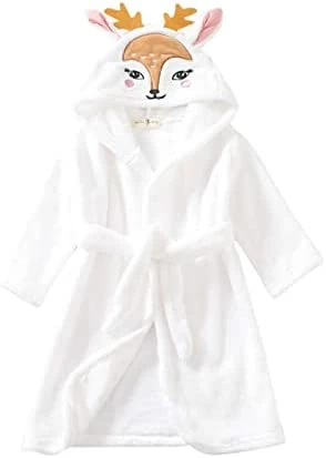 Best deal โ Baby ๐ง Girls Boys Bathrobe Toddler Kids Baby Boys ๐ง Girls Cartoon Bathrobes Hooded Warm Flannel Night-Robes Grey ๐ 4 Best deal โ Baby ๐ง Girls Boys Bathrobe Toddler Kids Baby Boys ๐ง Girls Cartoon Bathrobes Hooded Warm Flannel Night-Robes Grey ๐ - Image 4