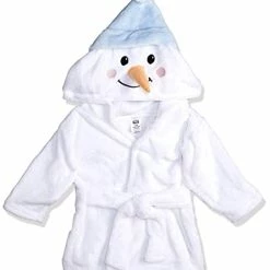 Coupon 👏 Hudson Baby Unisex Baby Plush Animal Face Robe, Pretty Elephant, One Size, 0-9 Months 😀 -Sleepwear & Robes Sales 3102zo33XjL