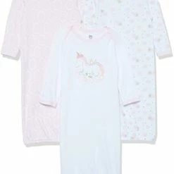 New 👍 Yoga Sprout Cotton Gowns, 3 Pack Little Man 💯 -Sleepwear & Robes Sales 311OGQSgL. AC