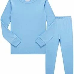 Coupon 🌟 Family Feeling Little Boys Pajamas Sets 100% Cotton Pjs Toddler Kids Pj Striped/blue6119 👍 -Sleepwear & Robes Sales 312 wIDa6IL. AC