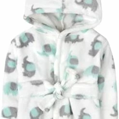 Buy ✨ Baby And Infant Bath Robe With Hood And Baby Beach Cover Up For Boys And 👧 Girls 0-9 Months (Radiant Rainbows) 🔔 -Sleepwear & Robes Sales 31318HILEL. AC