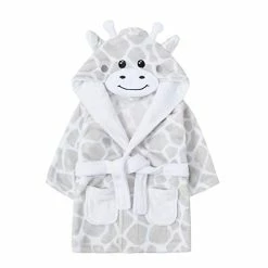 Discount โ Babies Novelty Grey Giraffe ๐ Dressing Gown/Robe ๐