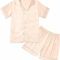 Deals ๐ Weixinbuy Pajama Set For Kid Baby Boy Girl Button-up Silk Pajama Sleepwear Nightwear Loungewear Clothes Set Gifts For Kids Red (short Sleeve) ๐ 17 Deals ๐ Weixinbuy Pajama Set For Kid Baby Boy Girl Button-up Silk Pajama Sleepwear Nightwear Loungewear Clothes Set Gifts For Kids Red (short Sleeve) ๐ -Sleepwear & Robes Sales 31MAW3q6PL. AC