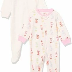 Promo ⭐ Amazon Essentials Disney L Marvel L Star Wars Unisex Babies' Cotton Footed Sleep And Play, Multipacks 🔔 -Sleepwear & Robes Sales 31TvudtlACL. AC