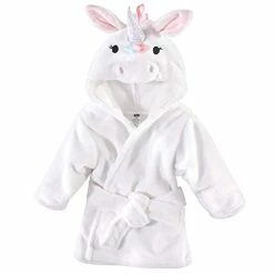 Coupon 👏 Hudson Baby Unisex Baby Plush Animal Face Robe, Pretty Elephant, One Size, 0-9 Months 😀 -Sleepwear & Robes Sales 31YHjUYhWL