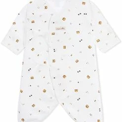 Deals 😉 100% Certified Organic Cotton Korean Kimono Newborn Baby Gown Robe Relaxed Outfit ☀️ Summer Winter Fall 0-6 Months Mitten Cuffs Piggy_spring Fall 🔔 -Sleepwear & Robes Sales 31eJeVBZxHL. AC