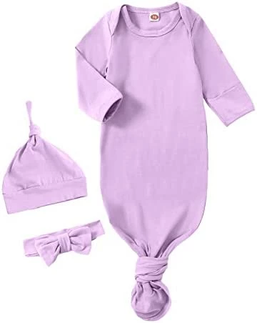 Hot Sale ๐ OPAWO Newborn Baby Cotton Sleeper Gown Unisex Knotted Sleeping Bag Romper Coming Home Outfits With Mitten Cuffs 0-6 Months Red 2 ๐ 7 Hot Sale ๐ OPAWO Newborn Baby Cotton Sleeper Gown Unisex Knotted Sleeping Bag Romper Coming Home Outfits With Mitten Cuffs 0-6 Months Red 2 ๐ - Image 7