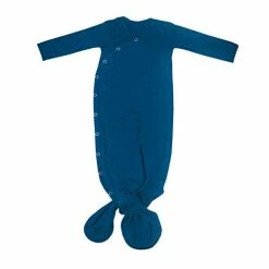 Promo ✔️ Copper Pearl Newborn Knotted Gown River 🌟 -Sleepwear & Robes Sales 31i J3QJ fL