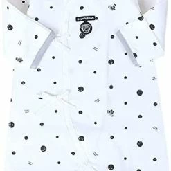 Deals 😉 100% Certified Organic Cotton Korean Kimono Newborn Baby Gown Robe Relaxed Outfit ☀️ Summer Winter Fall 0-6 Months Mitten Cuffs Piggy_spring Fall 🔔 -Sleepwear & Robes Sales 31iXcy8EazL. AC