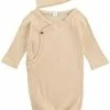 Brand new 🥰 FIOMVA Newborn Baby Girl Boy Nightgowns Organic Cotton Gowns Knotted Sleeping Bag With Hat Coming Home Outfit For Unisex Baby H-ribbed White 🧨