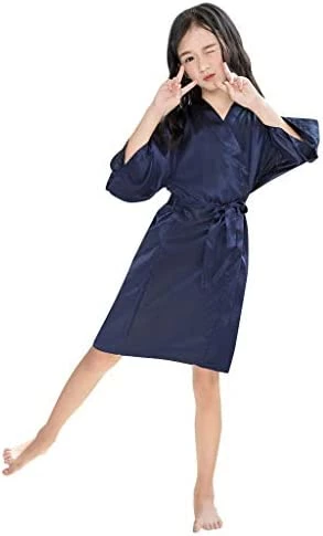 Cheap ๐ Toddler Kimono Solid Silk Robes Kids Clothes Sleepwear Bathrobe ๐ง Girls Baby Satin Big ๐ง Girls 2t Winter (Black, 4-5 Years) ๐ 14 Cheap ๐ Toddler Kimono Solid Silk Robes Kids Clothes Sleepwear Bathrobe ๐ง Girls Baby Satin Big ๐ง Girls 2t Winter (Black, 4-5 Years) ๐ - Image 14