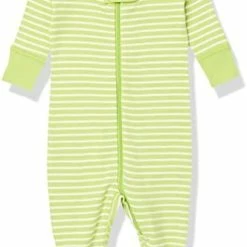 Budget 🎁 Moon And Back By Hanna Andersson Unisex Babies' One-Piece Organic Cotton Footless Pajamas Yellow, Stripe 🔔 -Sleepwear & Robes Sales 31u2CccDcUS. AC