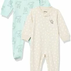 Promo ⭐ Amazon Essentials Disney L Marvel L Star Wars Unisex Babies' Cotton Footed Sleep And Play, Multipacks 🔔 -Sleepwear & Robes Sales 31yN3WpCssL. AC