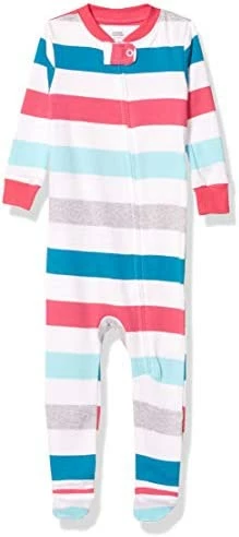 New 🌟 Amazon Essentials Unisex Toddlers And Babies' Snug-Fit Cotton Footed Sleeper Pajamas, Multipacks 😀 10 New 🌟 Amazon Essentials Unisex Toddlers And Babies' Snug-Fit Cotton Footed Sleeper Pajamas, Multipacks 😀 - Image 10