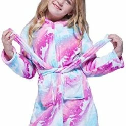 Wholesale 😍 Soft Girl Bathrobe Hoodie, Unisex Hooded Gift For Girl And Boys Pink ✔️