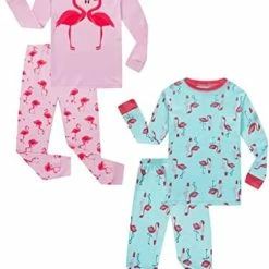 Best deal 🥰 KikizYe Little Big 👧 Girls Pajamas Set Long Sleeve PJs 100% Cotton Pyjamas 👧 Girls/895 😀 -Sleepwear & Robes Sales 41 549TzjpL. AC