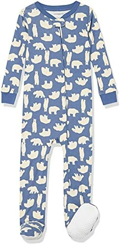 New 🌟 Amazon Essentials Unisex Toddlers And Babies' Snug-Fit Cotton Footed Sleeper Pajamas, Multipacks 😀 13 New 🌟 Amazon Essentials Unisex Toddlers And Babies' Snug-Fit Cotton Footed Sleeper Pajamas, Multipacks 😀 - Image 13