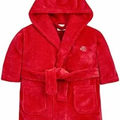 Cheap 😉 Baby 👧 Girls Boys Hooded Plain Fleece 👗 Dressing Gown / Snuggle Robe - Newborn Baby Gift Blue 🤩 -Sleepwear & Robes Sales 411UX05zgjL. AC