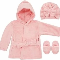 Wholesale 👏 Rising Star Baby Robe - Soft Bath Towel Robe Spa Set - Baby Bathrobe Towel & Slippers For Boys + Turban For 👧 Girls Robe Set Tie Dye ⭐ -Sleepwear & Robes Sales 413nobcLiFL. AC