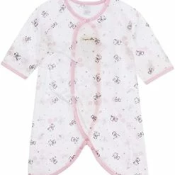 Deals 😉 100% Certified Organic Cotton Korean Kimono Newborn Baby Gown Robe Relaxed Outfit ☀️ Summer Winter Fall 0-6 Months Mitten Cuffs Piggy_spring Fall 🔔 -Sleepwear & Robes Sales 414FgCvnHGL. AC
