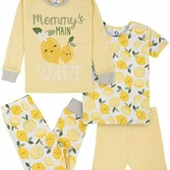 Discount 🔥 Gerber Baby 👧 Girls Toddler Snug Fit 4-Piece Pajama Set Unicorn 👏 -Sleepwear & Robes Sales 414GKkKkYL. AC