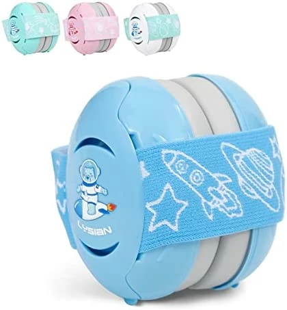 Top 10 ❤️ Baby Ear Muffs Noise Blocking For Infants With Elastic Headband,Hearing Protection Earmuffs For Sleep, Travel By Lysian White 🔔 9 Top 10 ❤️ Baby Ear Muffs Noise Blocking For Infants With Elastic Headband,Hearing Protection Earmuffs For Sleep, Travel By Lysian White 🔔 - Image 9