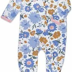 Brand new ⌛ HonestBaby Baby Organic Cotton Footed Sleep & Play Pajamas Hand Drawn Plaid Snow White/gray 🛒 -Sleepwear & Robes Sales 415AzANrdcL. AC