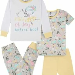Discount ๐ฅ Gerber Baby ๐ง Girls Toddler Snug Fit 4-Piece Pajama Set Unicorn ๐