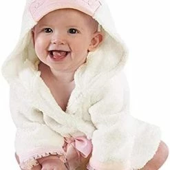 Top 10 👏 Adorable Boys 👧 Girls Cartoon Animals Hooded Clothes Baby Kids Costumes Autumn Winter Warm Wear Outfits White 🔥 -Sleepwear & Robes Sales 415s WV57tL. AC