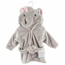Coupon ๐ Hudson Baby Unisex Baby Plush Animal Face Robe, Pretty Elephant, One Size, 0-9 Months ๐