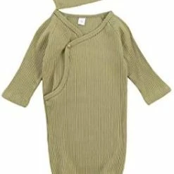 Brand new 🥰 FIOMVA Newborn Baby Girl Boy Nightgowns Organic Cotton Gowns Knotted Sleeping Bag With Hat Coming Home Outfit For Unisex Baby H-ribbed White 🧨 17 Brand new 🥰 FIOMVA Newborn Baby Girl Boy Nightgowns Organic Cotton Gowns Knotted Sleeping Bag With Hat Coming Home Outfit For Unisex Baby H-ribbed White 🧨 -Sleepwear & Robes Sales 416dI2X3FiL. AC