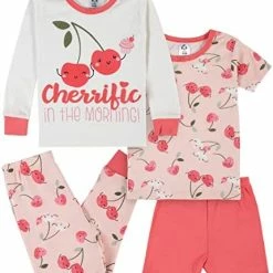 Discount 🔥 Gerber Baby 👧 Girls Toddler Snug Fit 4-Piece Pajama Set Unicorn 👏 -Sleepwear & Robes Sales 417MxX6LwL. AC