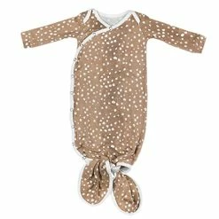 Deals ❤️ Newborn Knotted Gown"Fawn" By Copper Pearl 🤩