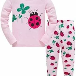Brand new 😍 Girls Unicorn Pajamas Toddler 🔔 Christmas Pajamas Long Sleeve 100% Cotton PJs 2pcs Kids Sleepwear Unicorn(glow In Dark) 😍 -Sleepwear & Robes Sales 417jma6dIGL. AC