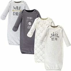 Buy 😉 Luvable Friends Unisex Baby Cotton Gowns Love 🎁 -Sleepwear & Robes Sales 417q2yH94VL. AC