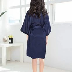 Best Sale ๐ Satin Sleepwear Silk Solid Toddler Baby Bathrobe Robes Clothes Kids Kimono ๐ง Girls ๐ง Girls Swallowtail Jacket Kids (Navy, 4) ๐ 17 Best Sale ๐ Satin Sleepwear Silk Solid Toddler Baby Bathrobe Robes Clothes Kids Kimono ๐ง Girls ๐ง Girls Swallowtail Jacket Kids (Navy, 4) ๐ -Sleepwear & Robes Sales 418ycydXQFL