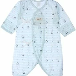 Deals 😉 100% Certified Organic Cotton Korean Kimono Newborn Baby Gown Robe Relaxed Outfit ☀️ Summer Winter Fall 0-6 Months Mitten Cuffs Piggy_spring Fall 🔔 -Sleepwear & Robes Sales 419PHLYvtL. AC