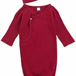 Brand new 🥰 FIOMVA Newborn Baby Girl Boy Nightgowns Organic Cotton Gowns Knotted Sleeping Bag With Hat Coming Home Outfit For Unisex Baby H-ribbed White 🧨 22 Brand new 🥰 FIOMVA Newborn Baby Girl Boy Nightgowns Organic Cotton Gowns Knotted Sleeping Bag With Hat Coming Home Outfit For Unisex Baby H-ribbed White 🧨 -Sleepwear & Robes Sales 41AP0yEOdAL. AC