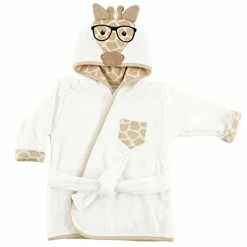 Best Pirce ✔️ Hudson Baby Unisex Baby Cotton Animal Face Bathrobe, Pretty Elephant, One Size 🔔 -Sleepwear & Robes Sales 41BNvp78HoL