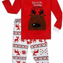 Outlet 🎉 Family Feeling Dinosaur Little Boys Kids Pajamas Sets 100% Cotton Pjs Glow-in-the-dark/6971 ❤️