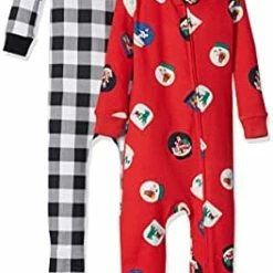 New 🌟 Amazon Essentials Unisex Toddlers And Babies' Snug-Fit Cotton Footed Sleeper Pajamas, Multipacks 😀 17 New 🌟 Amazon Essentials Unisex Toddlers And Babies' Snug-Fit Cotton Footed Sleeper Pajamas, Multipacks 😀 -Sleepwear & Robes Sales 41CCwdu5BUS. AC