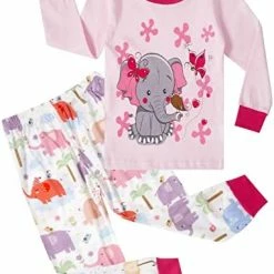 Best reviews of 😍 Little 👧 Girls Mermaid Pajamas 2 Piece Set 100% Cotton Sleepwear Toddler Clothes For Kids Baby Ladybug Style PJs Size 2-7T E-cute Bunny 😀 -Sleepwear & Robes Sales 41CbGyTfsL. AC