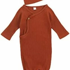 Brand new 🥰 FIOMVA Newborn Baby Girl Boy Nightgowns Organic Cotton Gowns Knotted Sleeping Bag With Hat Coming Home Outfit For Unisex Baby H-ribbed White 🧨 18 Brand new 🥰 FIOMVA Newborn Baby Girl Boy Nightgowns Organic Cotton Gowns Knotted Sleeping Bag With Hat Coming Home Outfit For Unisex Baby H-ribbed White 🧨 -Sleepwear & Robes Sales 41DDx3YRGML. AC