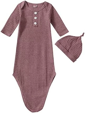 New 🛒 Unisex Infant Baby Gown Sleeping Bag Newborn Boy Girl Knotted Sleeper Nighgown Pajamas Coming Home Outfits B Green 💯 7 New 🛒 Unisex Infant Baby Gown Sleeping Bag Newborn Boy Girl Knotted Sleeper Nighgown Pajamas Coming Home Outfits B Green 💯 - Image 7