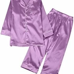 Deals ๐ Weixinbuy Pajama Set For Kid Baby Boy Girl Button-up Silk Pajama Sleepwear Nightwear Loungewear Clothes Set Gifts For Kids Red (short Sleeve) ๐ 22 Deals ๐ Weixinbuy Pajama Set For Kid Baby Boy Girl Button-up Silk Pajama Sleepwear Nightwear Loungewear Clothes Set Gifts For Kids Red (short Sleeve) ๐ -Sleepwear & Robes Sales 41IbtFblmL. AC