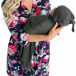 Best deal 🛒 DOUBLE THE SPRINKLES Maternity Robe And Matching Baby Set Hospital Labor Delivery Robe And Swaddle Set Maddison + Green Swaddle Set 🎉 24 Best deal 🛒 DOUBLE THE SPRINKLES Maternity Robe And Matching Baby Set Hospital Labor Delivery Robe And Swaddle Set Maddison + Green Swaddle Set 🎉 -Sleepwear & Robes Sales 41JiFZXS7PL. AC