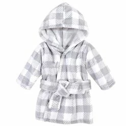 Coupon 👏 Hudson Baby Unisex Baby Plush Animal Face Robe, Pretty Elephant, One Size, 0-9 Months 😀 -Sleepwear & Robes Sales 41K7HupqbML