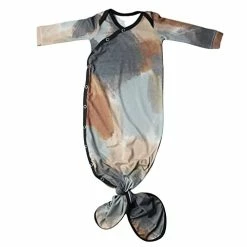 Best Pirce 🔥 Newborn Knotted Gown "Mesa" By Copper Pearl 🎉 -Sleepwear & Robes Sales 41LLGtZjNAL