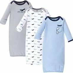 Buy 😉 Luvable Friends Unisex Baby Cotton Gowns Love 🎁 -Sleepwear & Robes Sales 41LRUZZNIML. AC